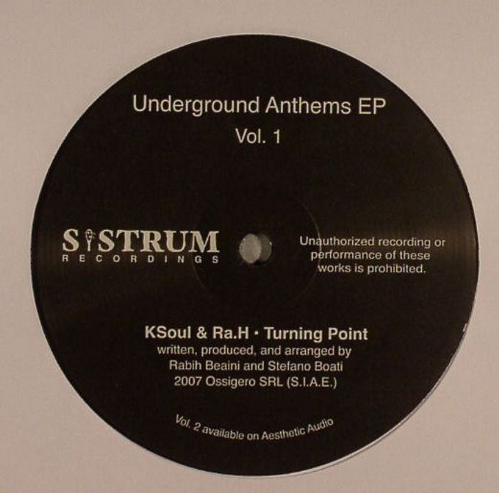 Ksoul And Rah | Keith Worthy | Patrice Scott Undeground Anthems EP