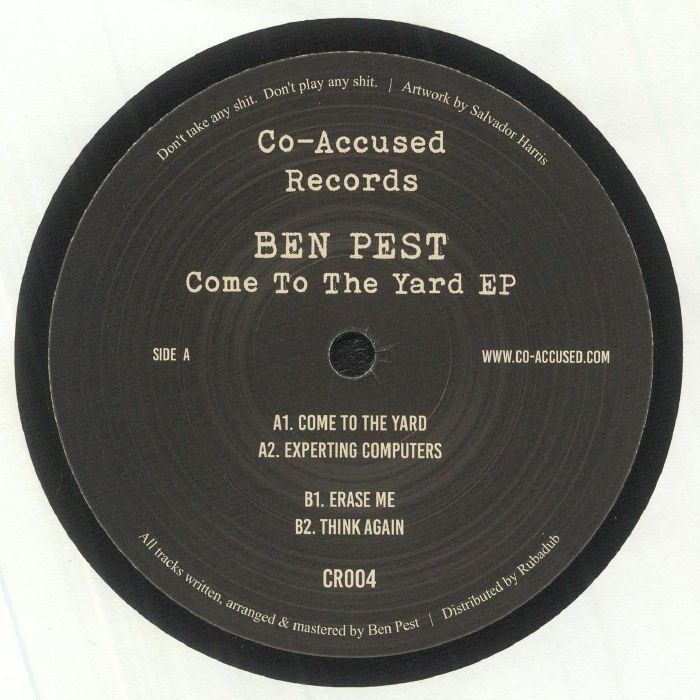 Ben Pest Come To The Yard EP