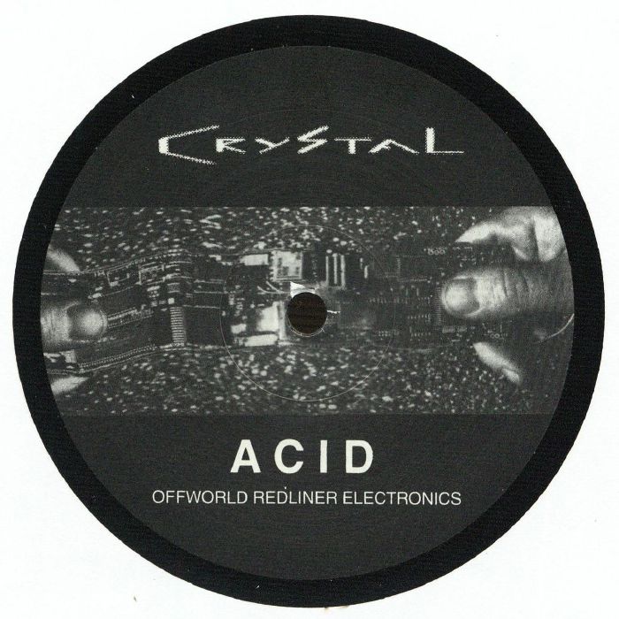 Crystal Distortion – Offworld Redliner Electronics vinyl cover