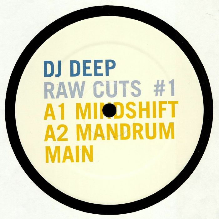 DJ Deep – Raw Cuts  1 vinyl cover
