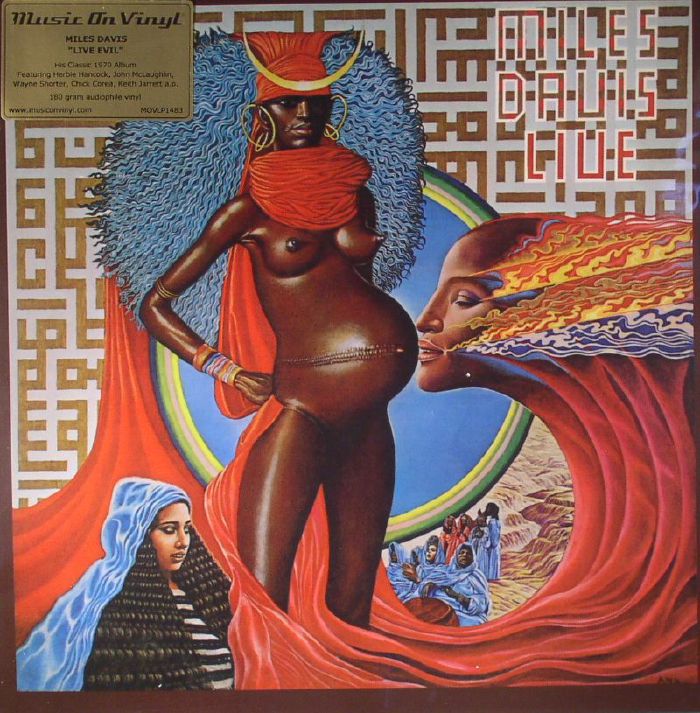 Miles Davis – Live Evil vinyl cover
