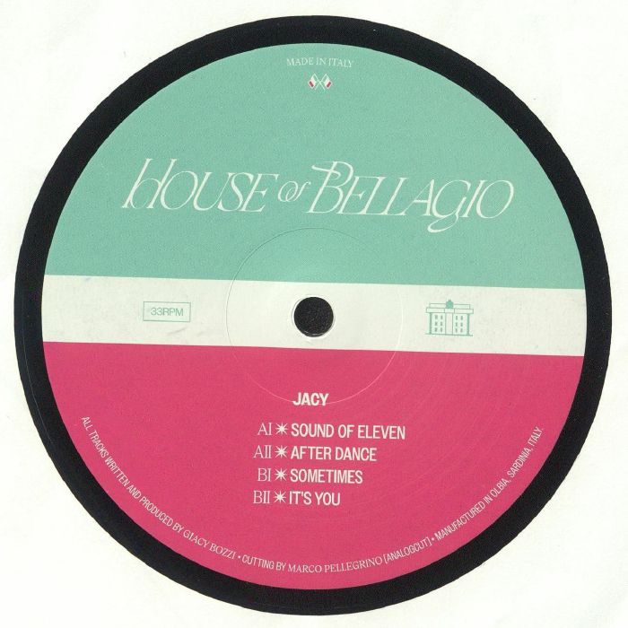 House Of Bellagio Vinyl