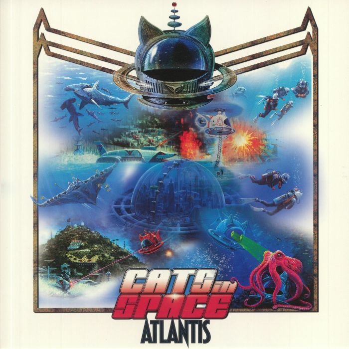 Cats In Space – Atlantis vinyl cover