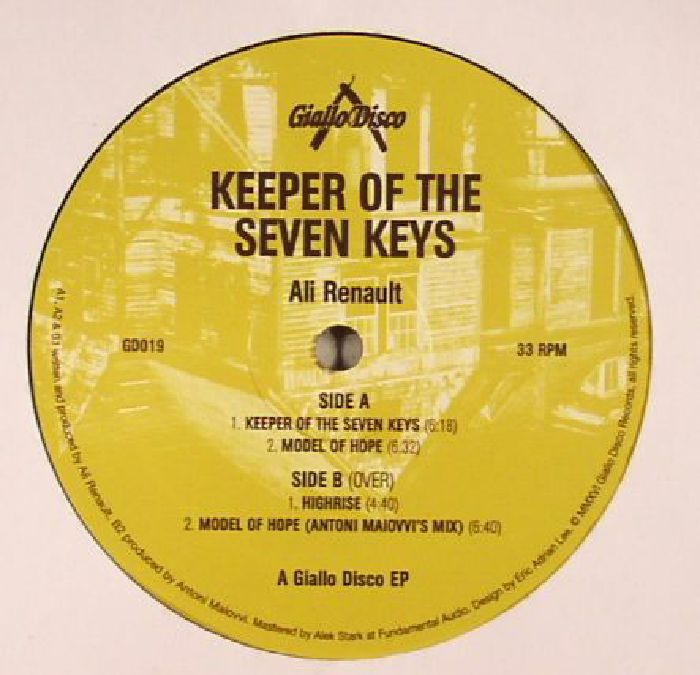 Ali Renault Keeper Of The Seven Keys