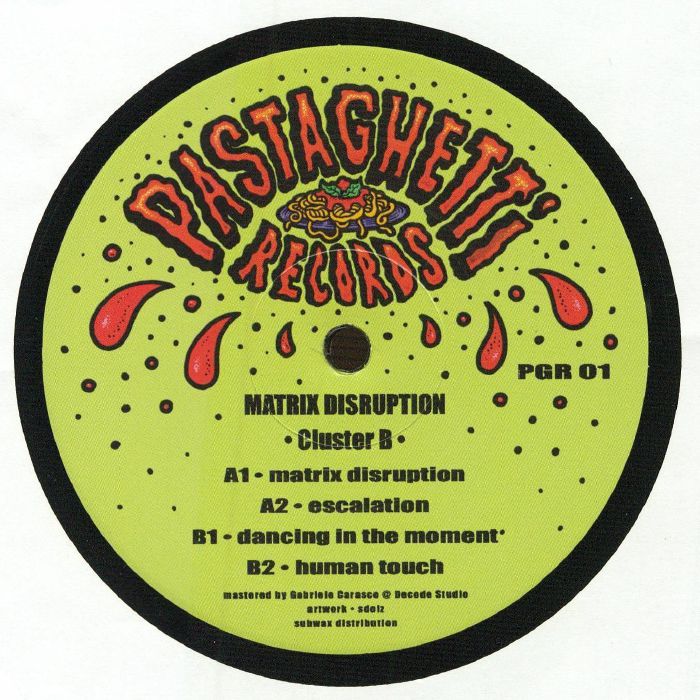 Cluster B – Matrix Disruption vinyl cover