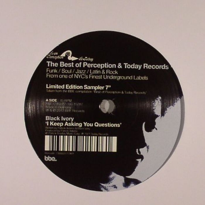 Black Ivory | The Fatback Band The Best Of Perception and Today Records Sampler