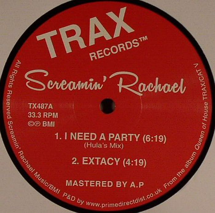 Screamin Rachael I Need A Party