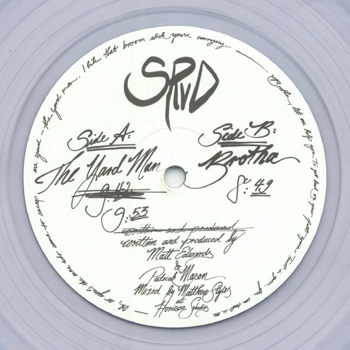 Srvd – Raw Files vinyl cover