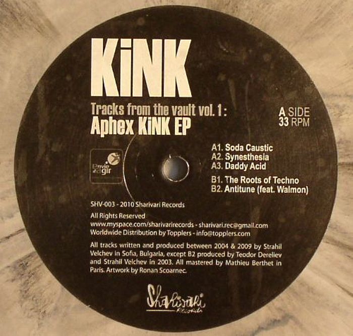 Kink – Aphex Kink EP vinyl cover