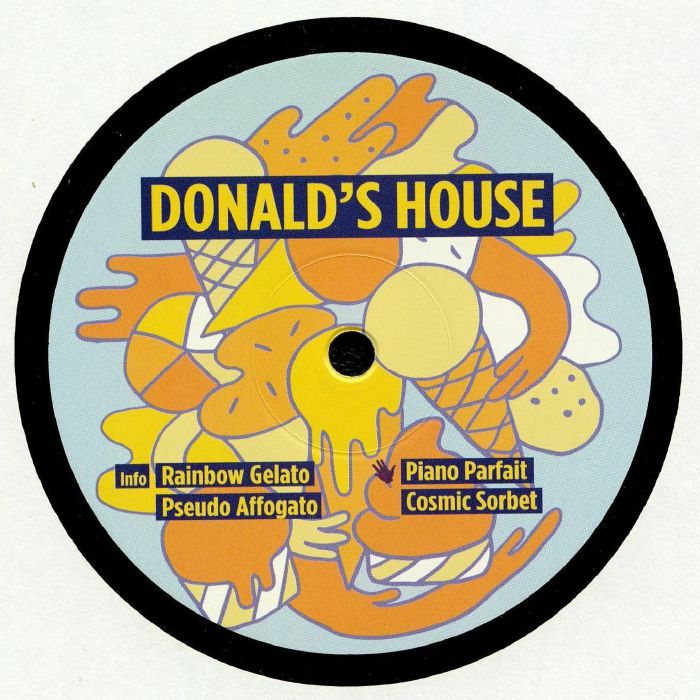 Donalds House Rainbow Gelato