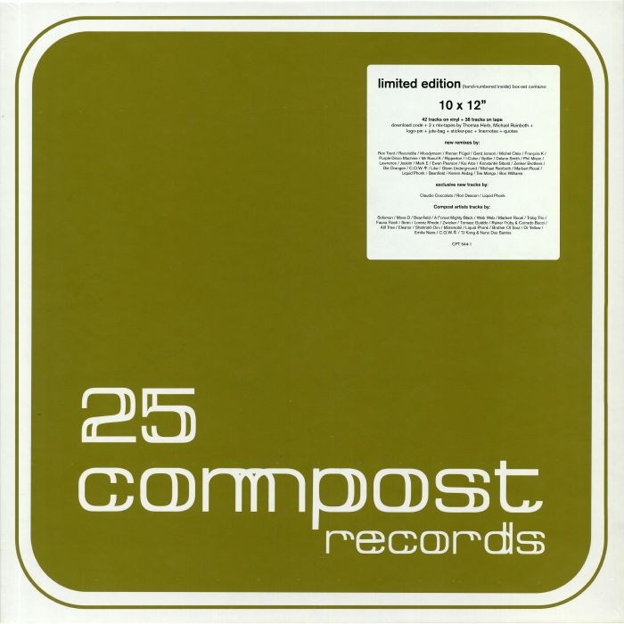 Various Artists 25 Compost Records