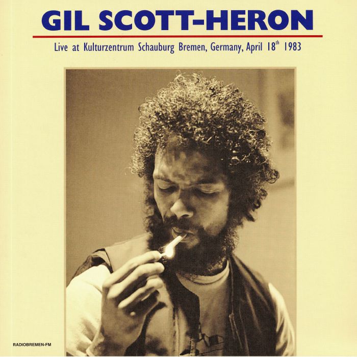 Gil Scott Heron Live At Kulturzentrum Schauburg Bremen Germany April 18th 1983