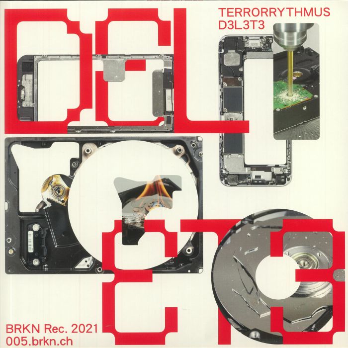Terrorrythmus – D3L3T3 vinyl cover