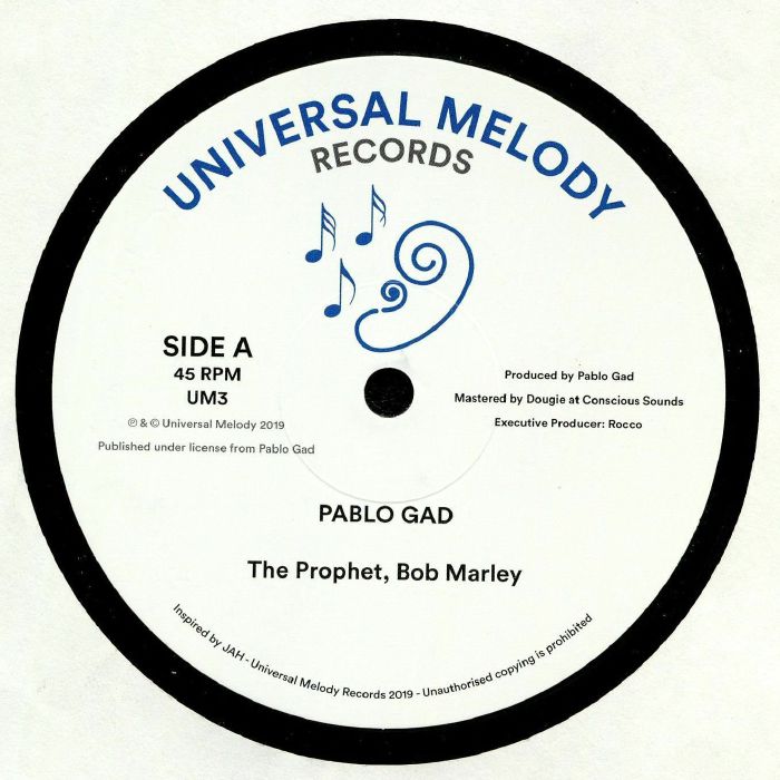 Pablo Gad The Prophet Bob Marley
