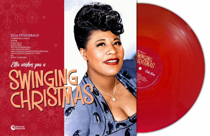 Ella Fitzgerald – Ella Wishes You A Swinging Christmas vinyl cover