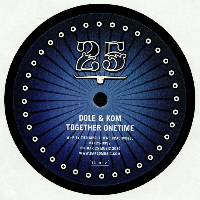 Dole and Kom – Together Onetime vinyl cover