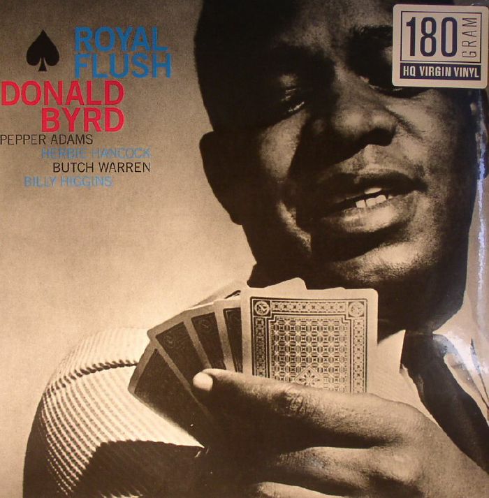 Donald Byrd – Royal Flush (reissue) vinyl cover