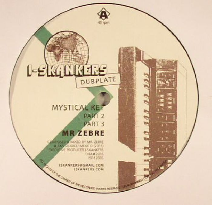 Mr Zebre | Michael Exodus – Mystical Key vinyl cover
