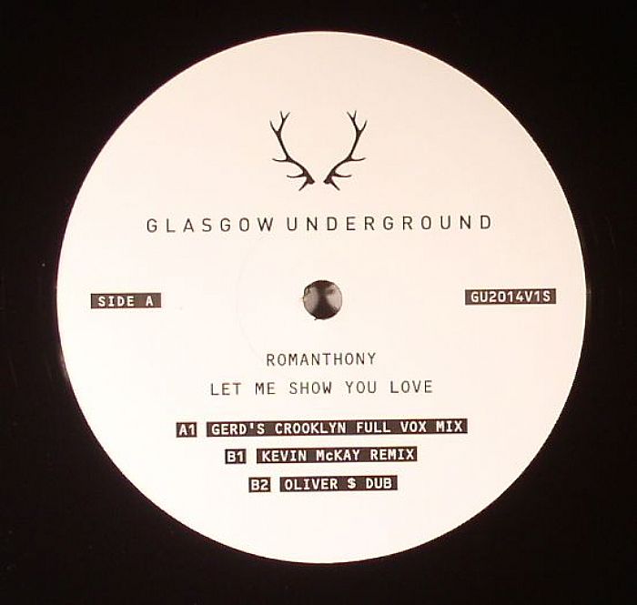 Romanthony – Let Me Show You Love vinyl cover