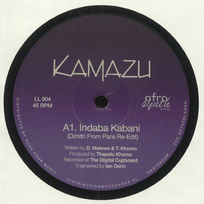 Kamazu Indaba Kabani (Dimitri From Paris Re Edit)