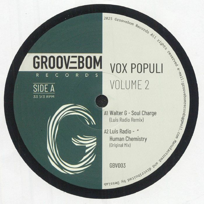 Walter G | Luis Radio | Kenny Carpenter | Gordon Chambers | Lesny Deep – Vox Populi Volume 2 vinyl cover