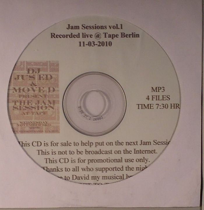 DJ Jus Ed | Move D Jam Session Vol 1: Recorded Live @ Tape Berlin