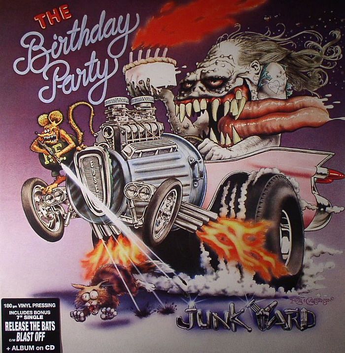 The Birthday Party – Junkyard vinyl cover