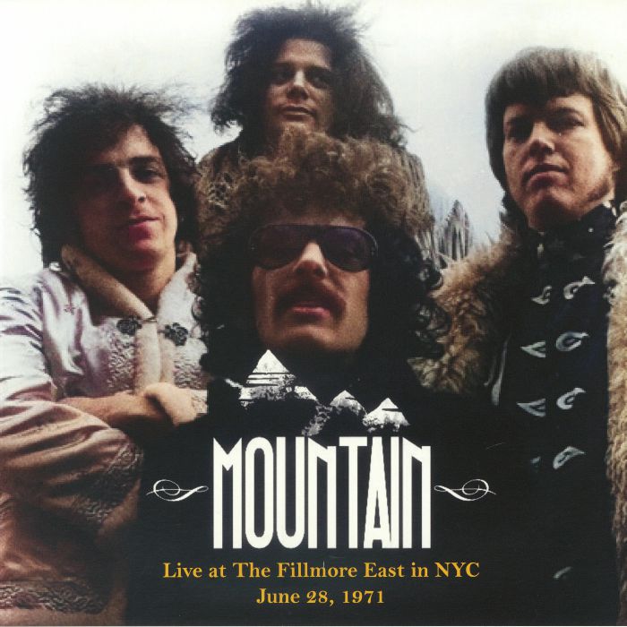 Mountain – Live At The Fillmore East In NYC June 28 1971 vinyl cover