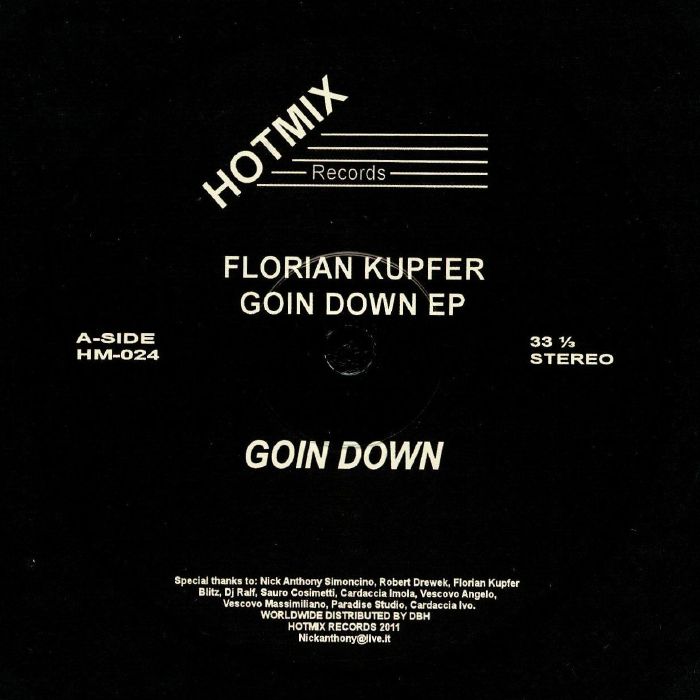 Florian Kupfer Goin Down EP
