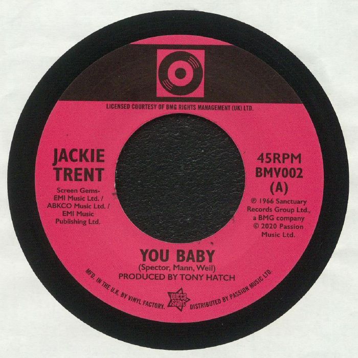Jackie Trent | Lorrianne Silver You Baby
