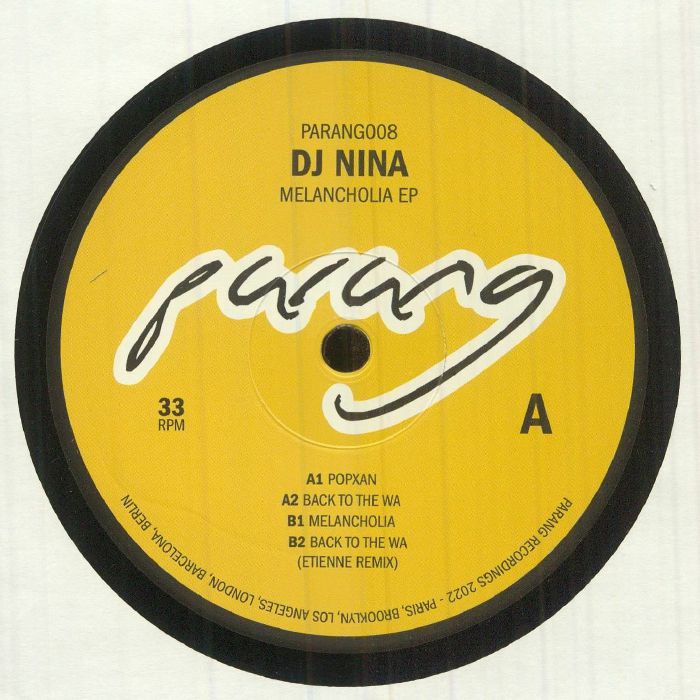 DJ Nina Melancholia EP