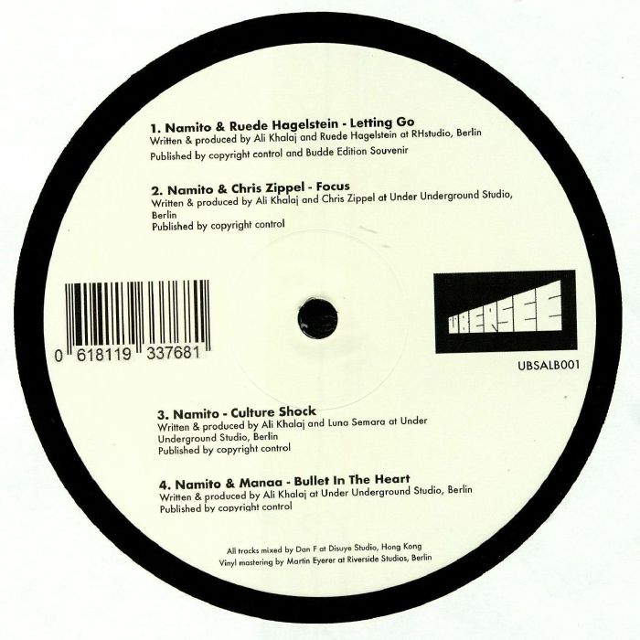 Namito | Ruede Hagelstein | Chris Zippel | Manaa – Letting Go vinyl cover