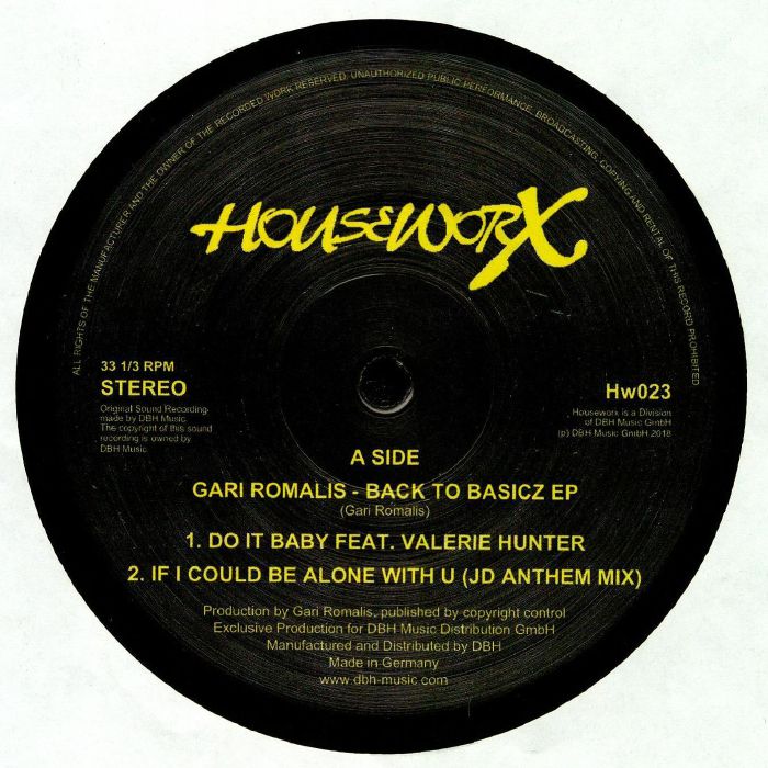 Gari Romalis Back 2 Basicz EP