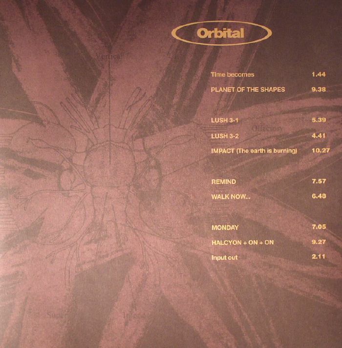 Orbital Orbital 2 (Brown Album) (reissue)