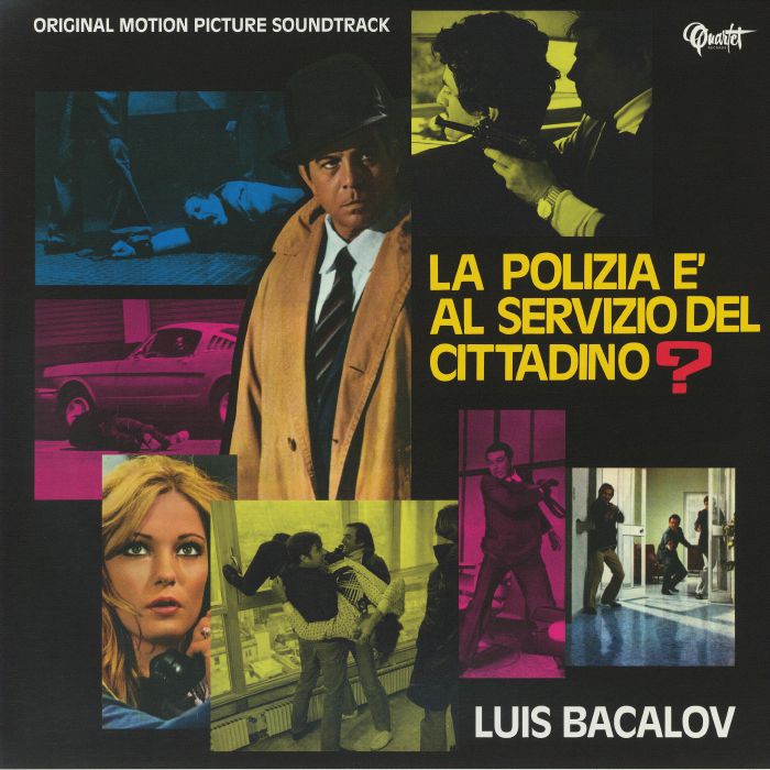 Luis Bacalov – La Polizia E Al Servizio Del Cittadino? (Soundtrack) vinyl cover