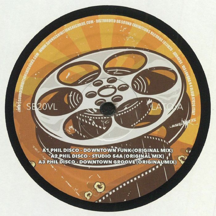 Phil Disco – Motor Disco EP vinyl cover