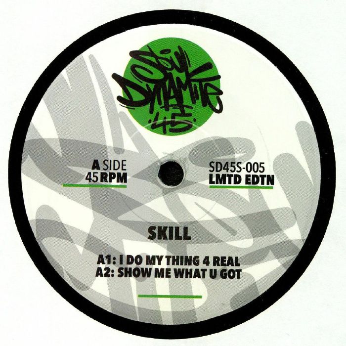 Skill – I Do My Thing 4 Real vinyl cover