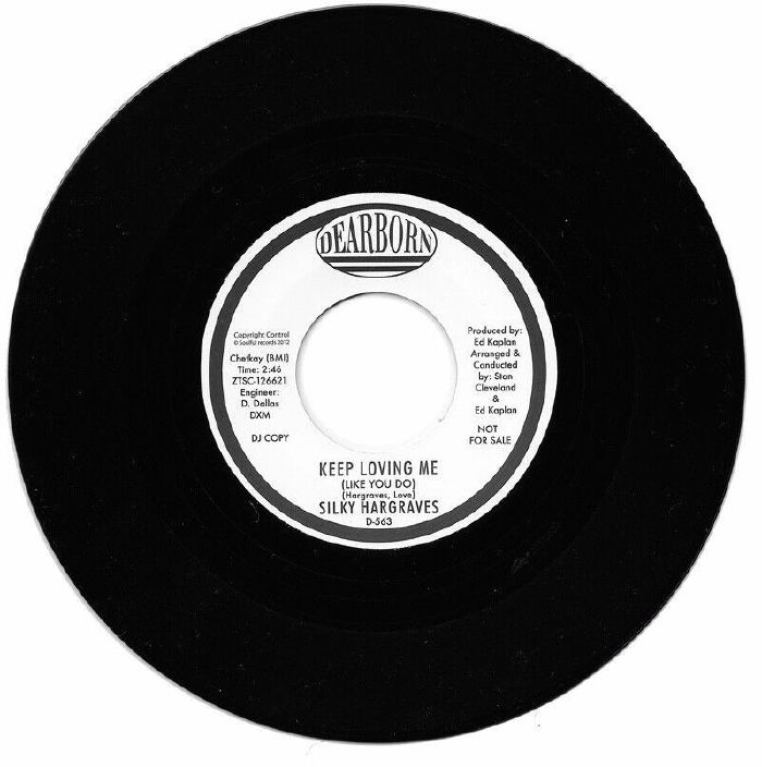 Silky Hargraves Keep Loving Me N(reissue)