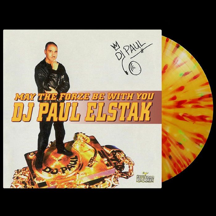 Paul Elstak – May The Forze Be With You vinyl cover