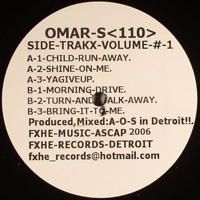 Omar S Sidetrakx Volume  1
