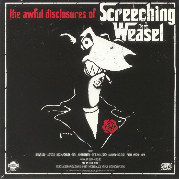Screeching Weasel – The Awful Disclosures Of Screeching Weasel vinyl cover