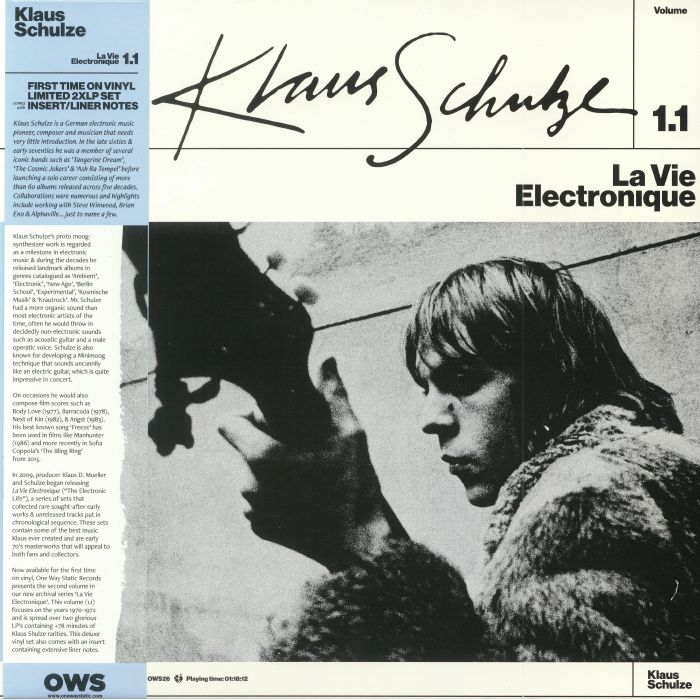 Klaus Schulze La Vie Electronique Volume 1.1