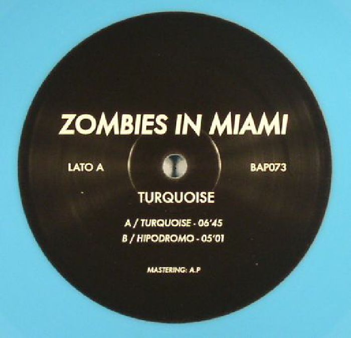 Zombies In Miami Turquoise