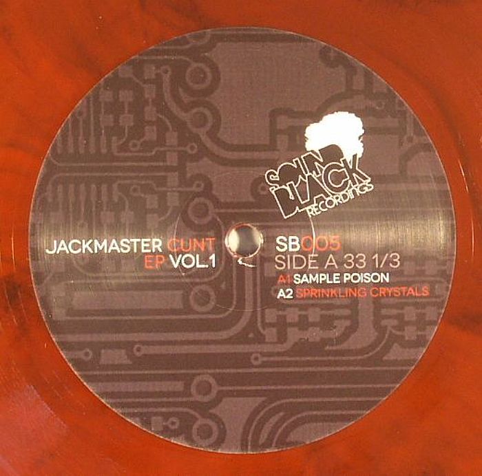 Lady Blacktronika – Jackmaster Cunt EP Vol 1 vinyl cover