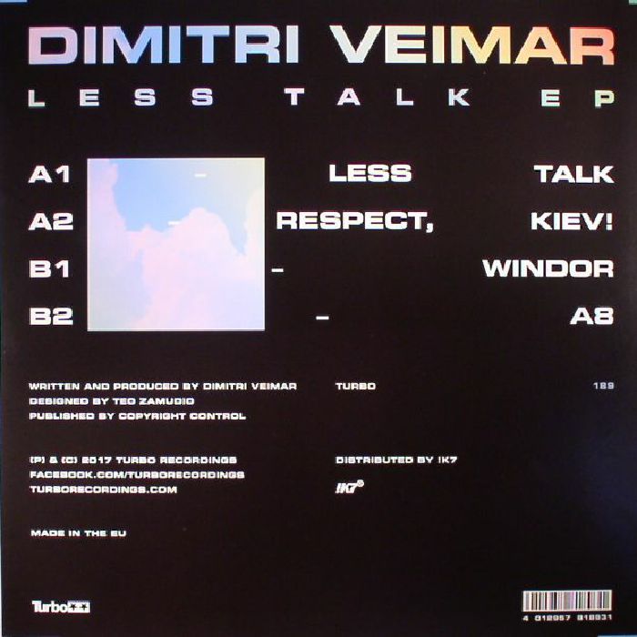 Dimitri Veimar Less Talk EP