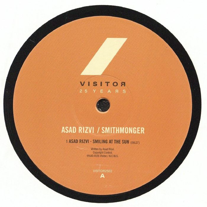 Asad Rizvi | Smithmonger – 25 Years Visitor Part 2 vinyl cover