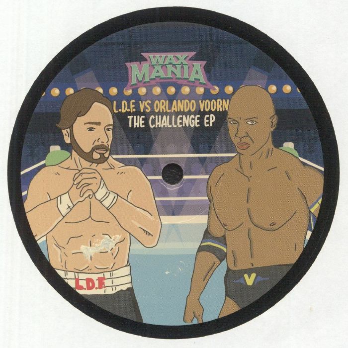 Ldf | Orlando Voorn – The Challenge EP vinyl cover