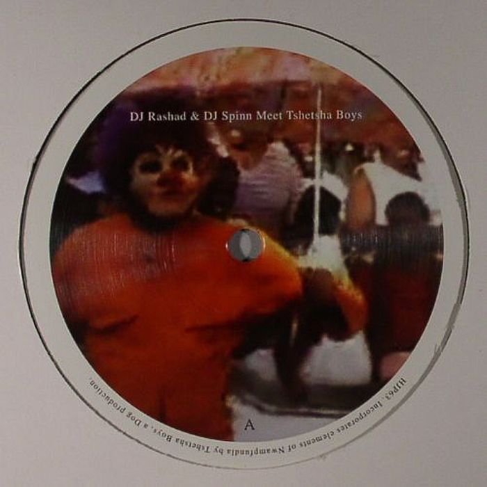 DJ Rashad – Tshetsha Boys vinyl cover
