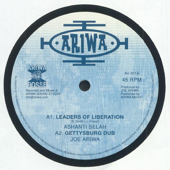 Ashanti Selah | Joe Ariwa Leaders Of Liberation