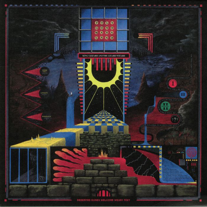 King Gizzard and The Lizard Wizard – Polygondwanaland vinyl cover